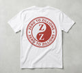 Zero to Zillions Logo T-Shirt back view with ZZ yin-yang graphic