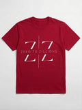 Zero to Zillions ZZ Logo Tee in Black