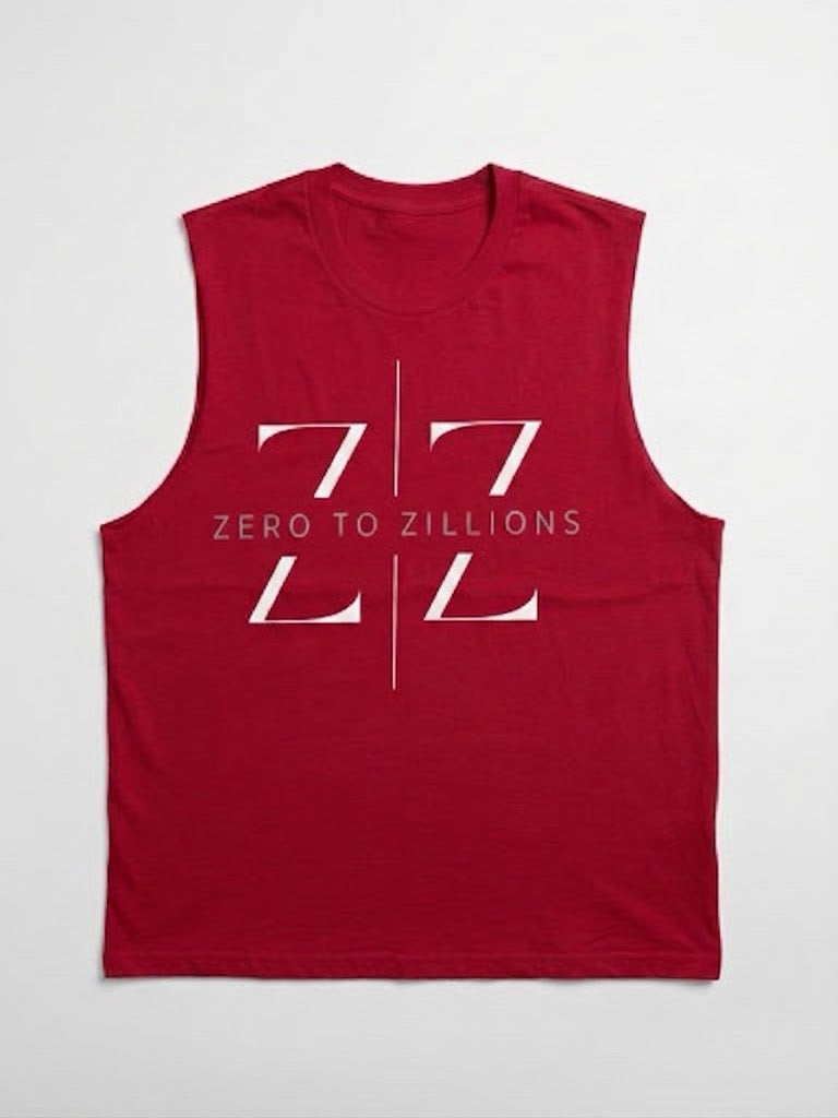 Zero to Zillions ZZ Logo Tee in Brown