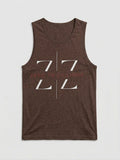 Zero to Zillions ZZ Logo Tank – Brown flat lay