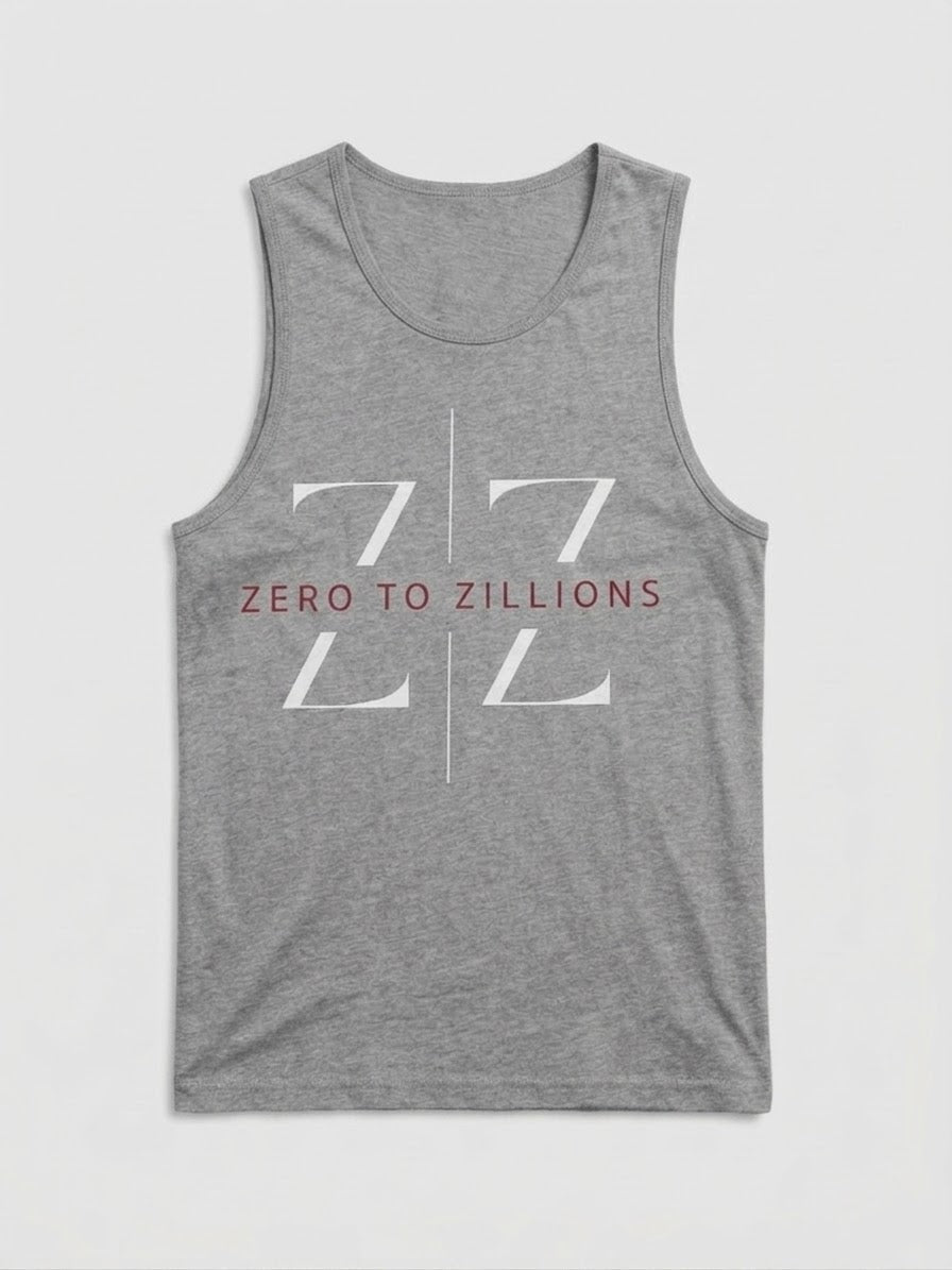 Zero to Zillions ZZ Logo Tee in Teal