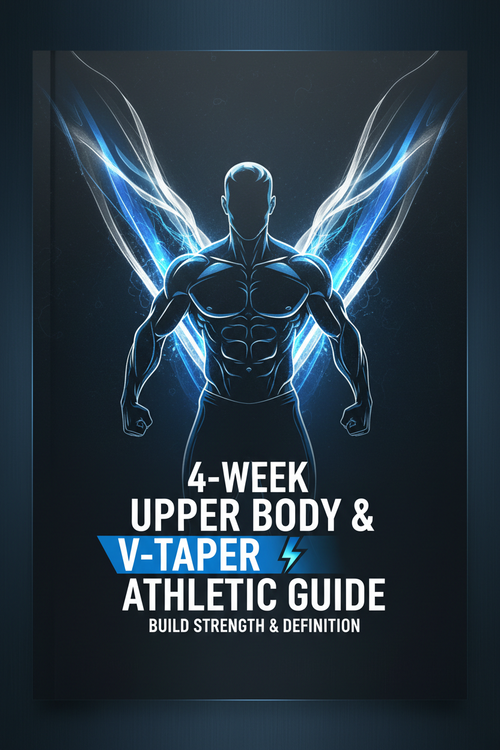 4-Week Upper Body & V-Taper Athletic Guide cover image